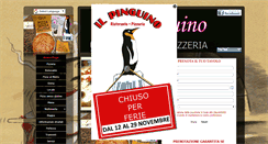 Desktop Screenshot of pizzeriailpinguino.com